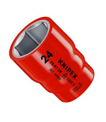 Knipex 984727 VDE İzole 1/2" Lokma 27mm