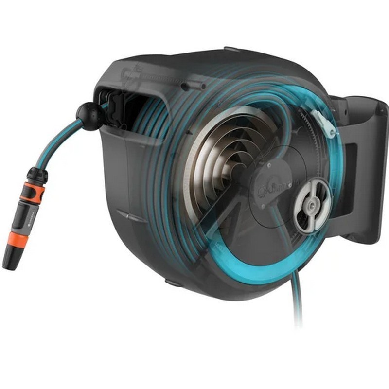 Gardena 18620-20 Duvara Monte Hortum Makarası RollUp L/M 25m