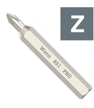 Wera 851/0 Micro 4mm Yıldız Bits 30mm PH0 05058121001