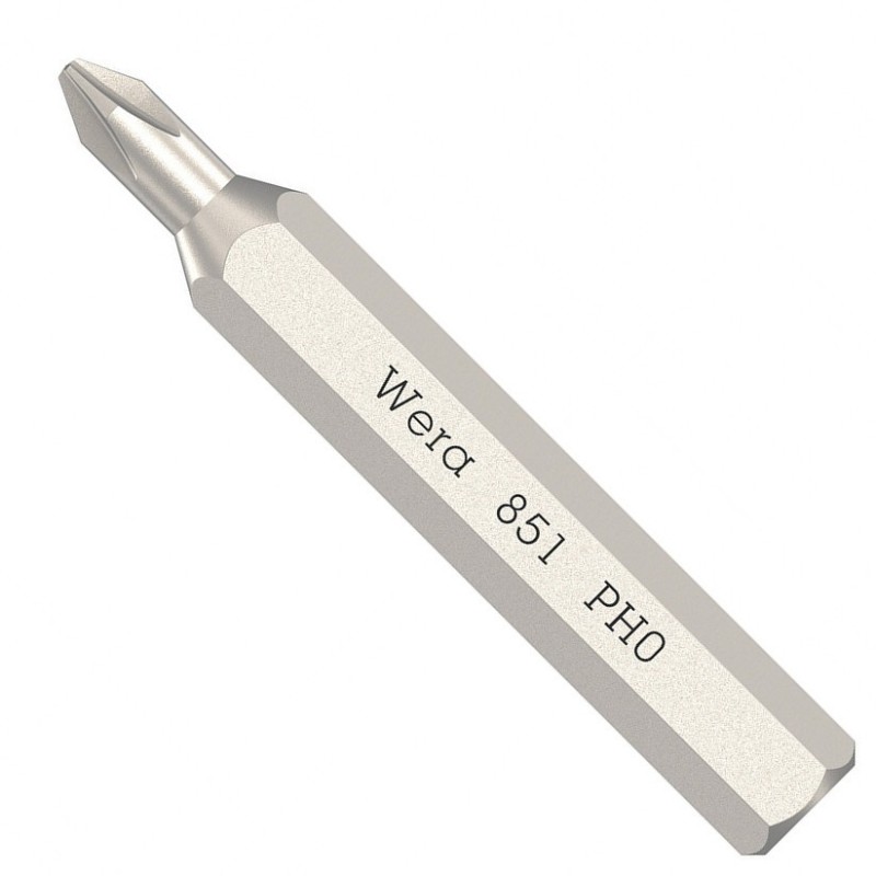 Wera 851/0 Micro 4mm Yıldız Bits 30mm PH0 05058121001