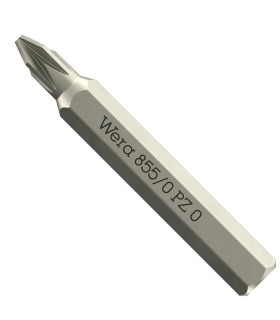 Wera 855/0 Micro 4mm Pozidriv Bits 30mm PZ0 05058140001