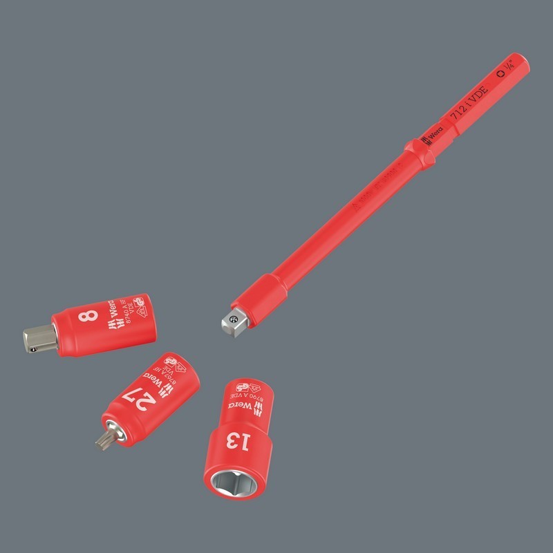 Wera Kraftform Kompakt A VDE 712i Adaptör Bıçak 9mm-1/4" 05006642001