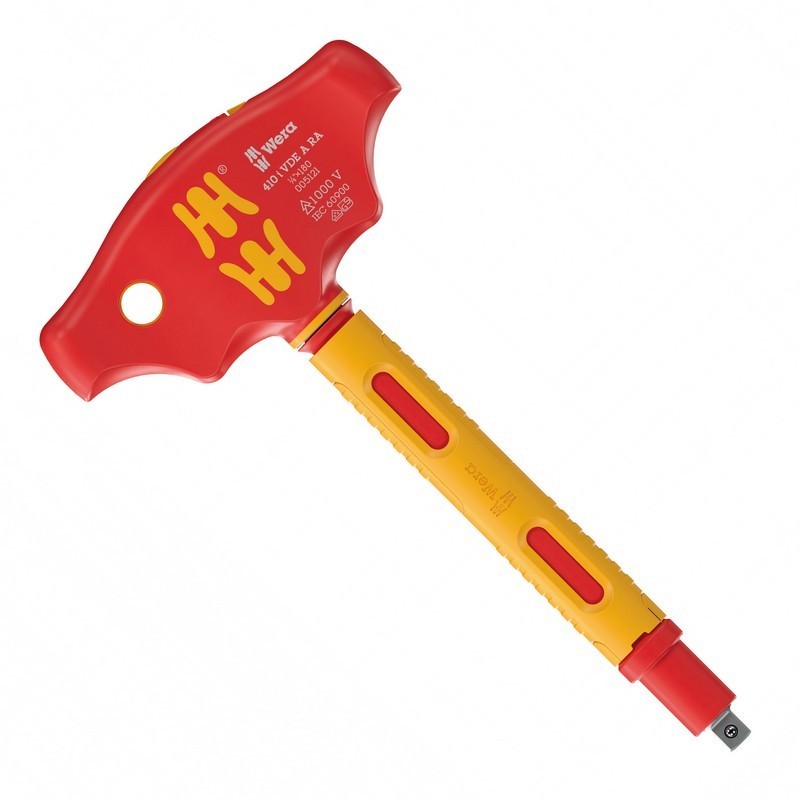 Wera 410i A RA VDE T Saplı Cırcırlı Lokma Kolu 1/4" Sürücülü 05005121001
