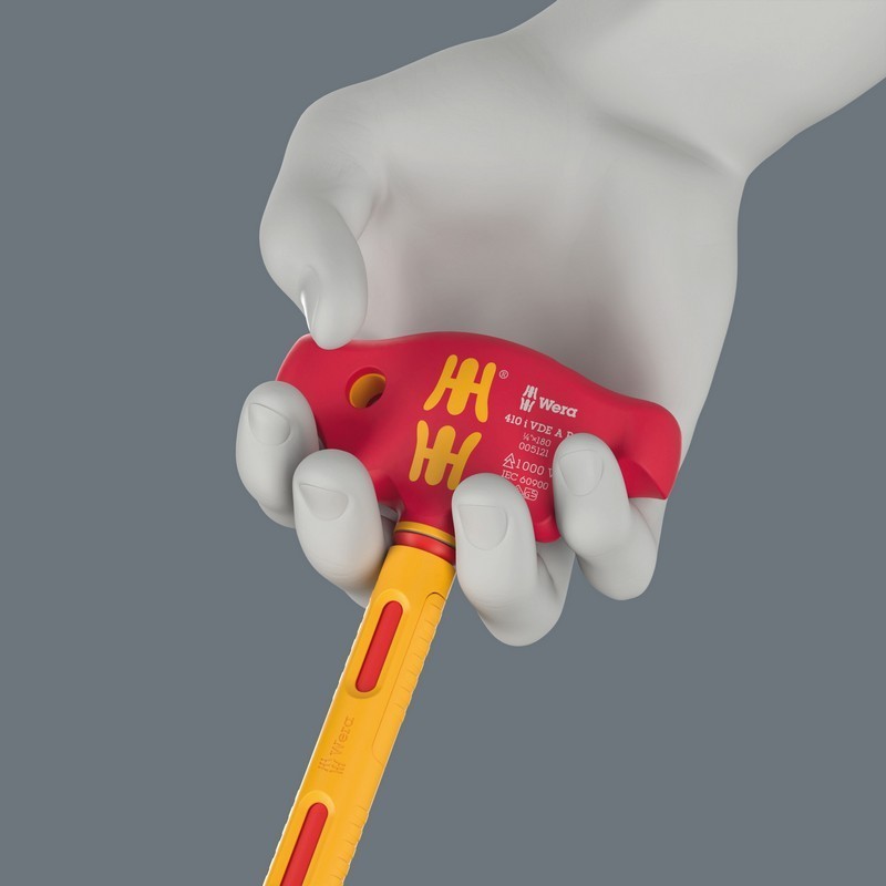 Wera 410i A RA VDE T Saplı Cırcırlı Lokma Kolu 1/4" Sürücülü 05005121001