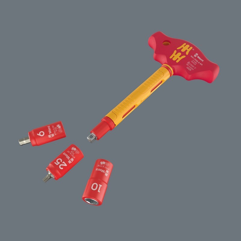 Wera 410i B RA VDE T Saplı Cırcırlı Lokma Kolu 3/8" Sürücülü 05005122001