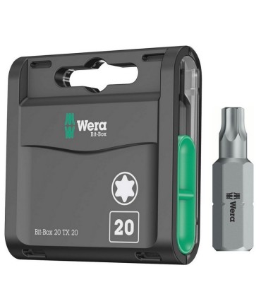 Wera 867/1 Z Bit-Box Torx Bits Uç 25mm TX20 20P 05057770001