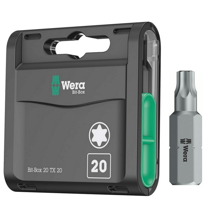 Wera 867/1 Z Bit-Box Torx Bits Uç 25mm TX20 20P 05057770001
