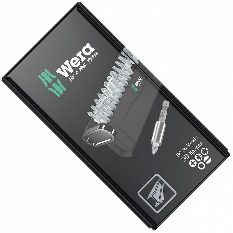 Wera Bit-Check 30 SB Metal 1 Bits Seti 05057440001