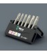 Wera Bit-Check 6 SHK 1 SB Yıldız HexPlus Torx Bits Seti 05073631001