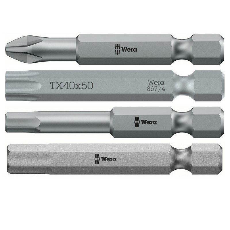 Wera Bit-Check 6 SHK 1 SB Yıldız HexPlus Torx Bits Seti 05073631001