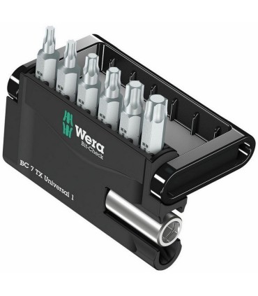 Wera Bit-Check 7 SB Universal 1 Torx Bits Seti 05073404001