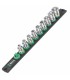 Wera 8790 HMB Zyklop 3/8" Mıknatıs Şeritli Lokma Seti B1 Emperyal 05005450001