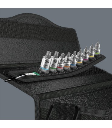 Wera 8767 HMB Zyklop 3/8"  Belt3 Torx HF Lokma Bits Seti 05003972001