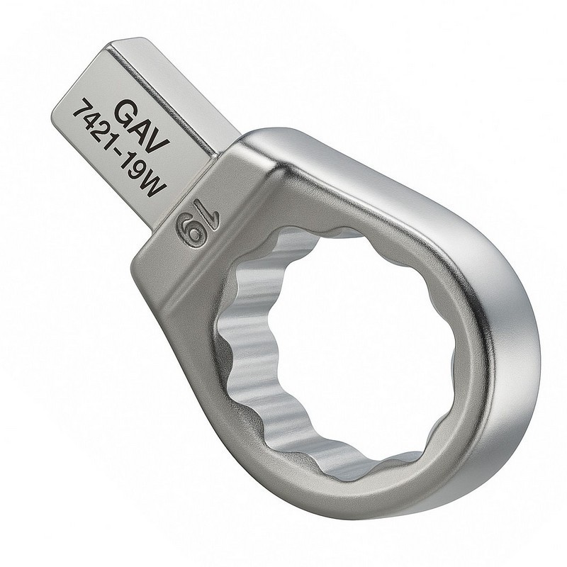 GAV 7421-17W 9x12mm Yıldız Geçmeli Tork Ucu 17mm