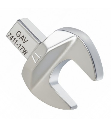 GAV 7411-15W 9x12mm Açık Ağız Geçmeli Tork Ucu 15mm
