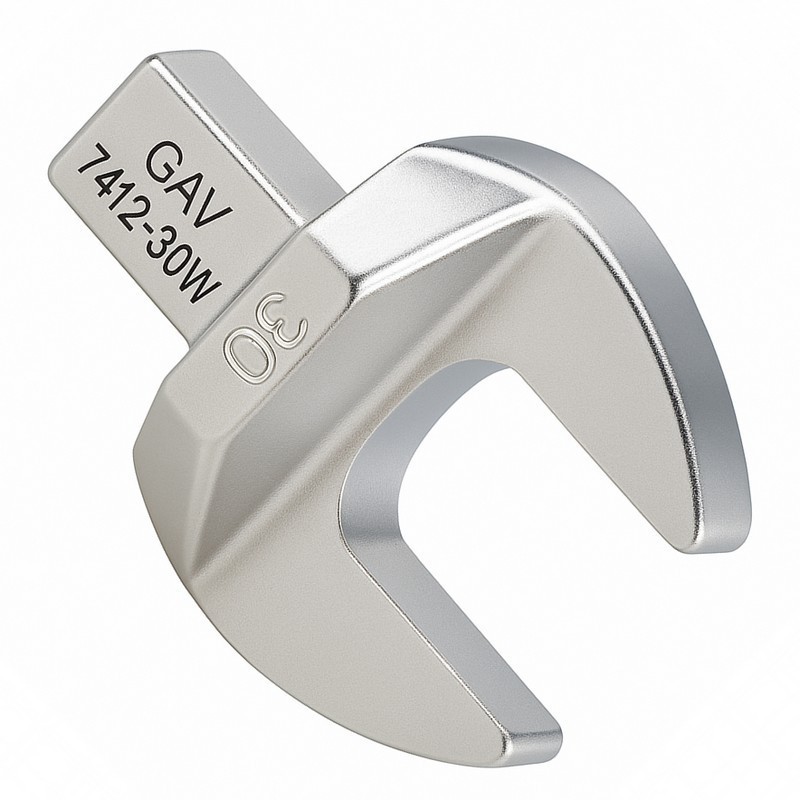 GAV 7412-34W 14x18mm Açık Ağız Geçmeli Tork Ucu 34mm