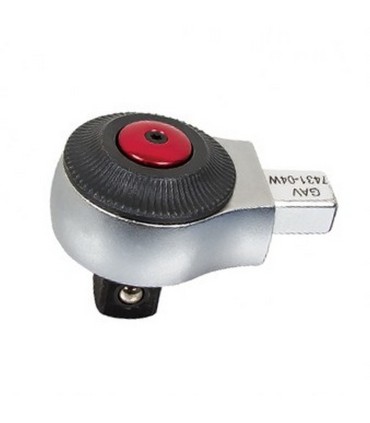 GAV 7531-04W 9x12mm Yön Tekerli Cırcır Geçmeli Tork Ucu 1/2" 72D