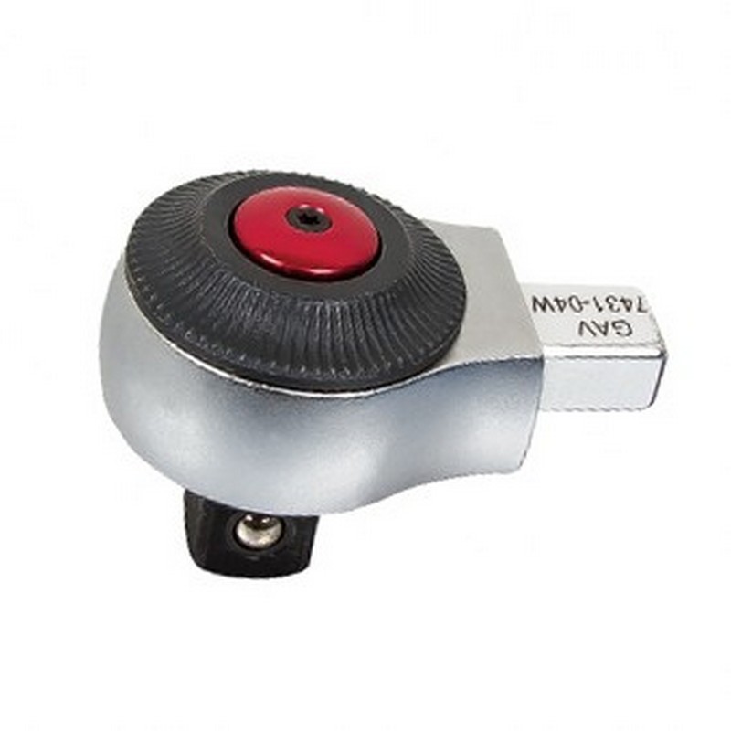 GAV 7531-04W 9x12mm Yön Tekerli Cırcır Geçmeli Tork Ucu 1/2" 72D