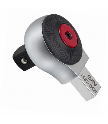 GAV 7532-04W 14x18mm Yön Tekerli Cırcır Geçmeli Tork Ucu 1/2" 72D