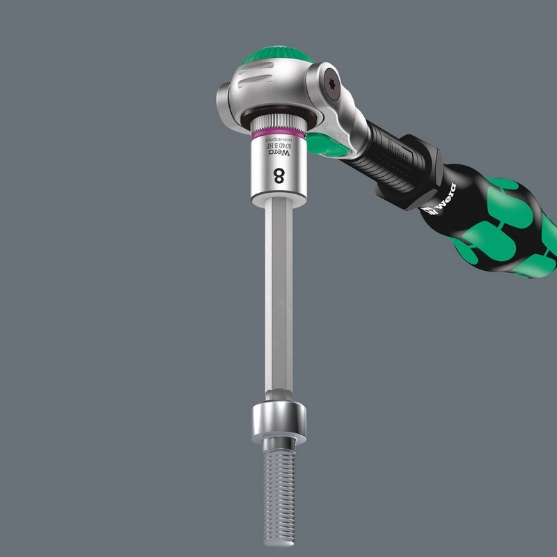 Wera 8740 C HF 1/2" Zyklop Hex/Alyan Uçlu Lokma Bits Seti 9P 05004201001