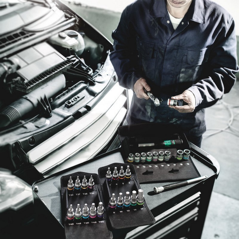 Wera 8740 C HF 1/2" Zyklop Hex/Alyan Uçlu Lokma Bits Seti 9P 05004201001