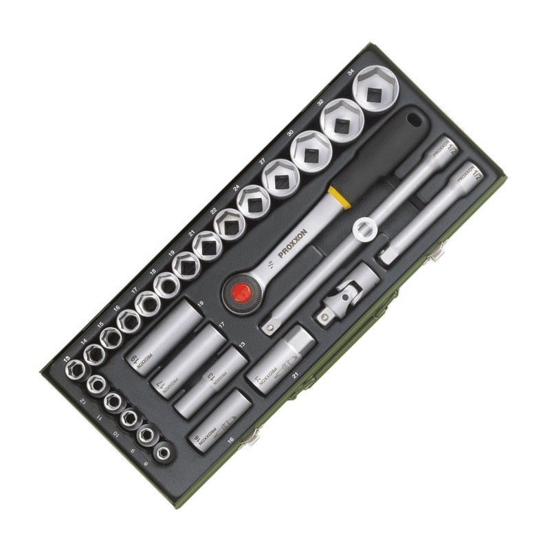 Proxxon Endüstriyel 23000 1/2" Lokma Takımı 29P