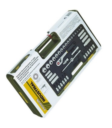 Proxxon Endüstriyel 23282 3/8" Cırcırlı Lokma Bits Takımı 47P