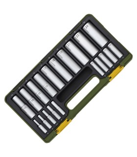 Proxxon Endüstriyel 23292 1/4"-1/2" Uzun Lokma Seti 20P