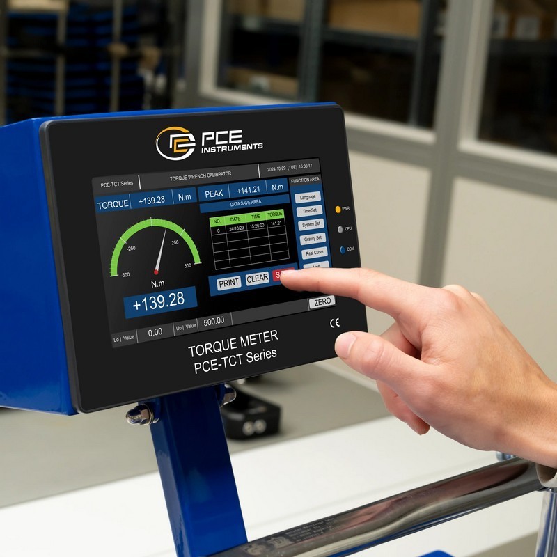 PCE Instruments TCT-100 0.01-100Nm Tork Test Cihazı/Kuvvet Test Standı ±%0,01