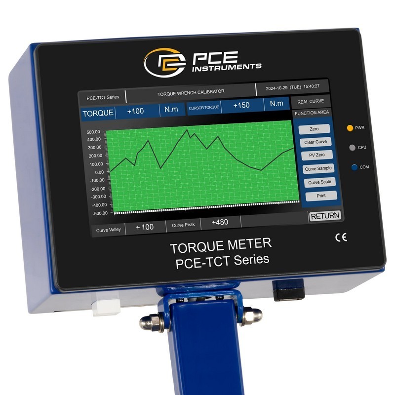 PCE Instruments TCT-100 0.01-100Nm Tork Test Cihazı/Kuvvet Test Standı ±%0,01