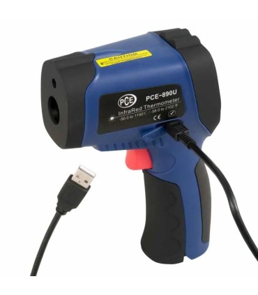 PCE Instruments 890U-ICA Lazer Kızılötesi Termometre/Isı Ölçüm Cihazı -50/1150°C