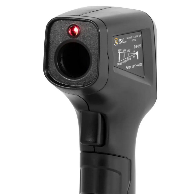 PCE Instruments 770 Lazer Kızılötesi Termometre/Isı Ölçüm Cihazı -50/400°C
