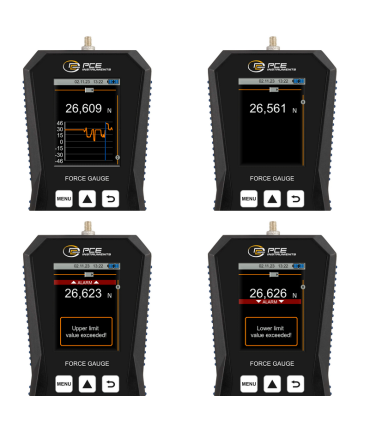 PCE Instruments DFG-10X 0-10N Dinamometre/Kuvvet/Güç Ölçer
