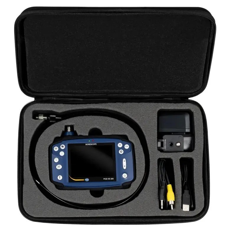 PCE Instruments VE-200-S Endoskop Kamera/Boroskop 3.7x1000mm Kablo 3.5" LCD IP67