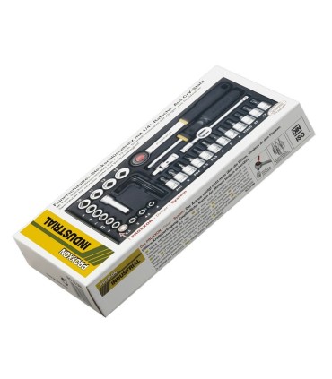 Proxxon Endüstriyel 23080 1/4" Cırcır Lokma Bits Takımı 36P