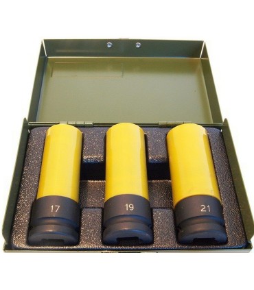 Proxxon Endüstriyel 23938 1/2" Soket Darbeli Lokma 17 19 21 85mm