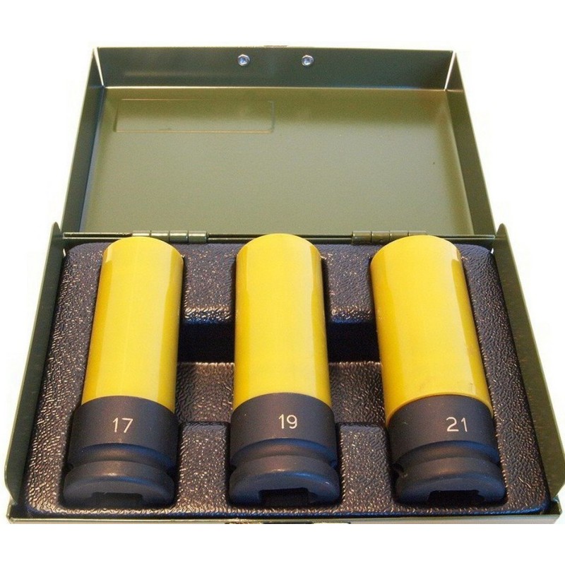 Proxxon Endüstriyel 23938 1/2" Soket Darbeli Lokma 17 19 21 85mm