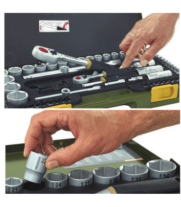Proxxon Endüstriyel 23110 3/8" Lokma Takımı 24P
