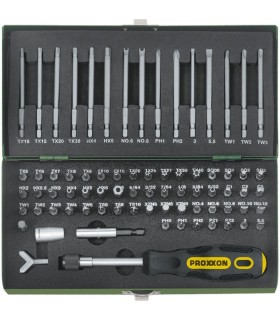 Proxxon Endüstriyel 23107 Safety Tornavida Bits Takımı 75P