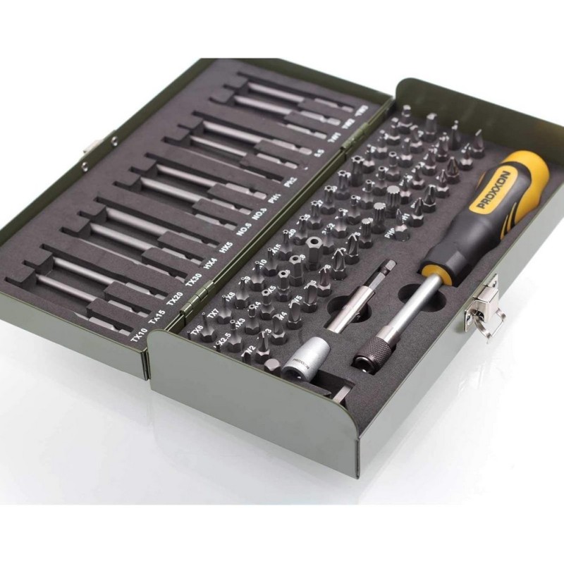 Proxxon Endüstriyel 23107 Safety Tornavida Bits Takımı 75P