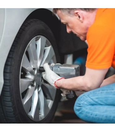 GAV 43518 3/8" Kısa Havalı Lokma Ağır İş Altıköşe 18mm [H:30mm]