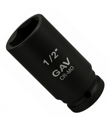 GAV 4458508 1/2" Uzun Havalı Lokma Ağır İş Altıköşe 8mm [H:78mm]