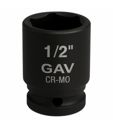 GAV 44529 1/2" Kısa Havalı Lokma Ağır İş Altıköşe 29mm [H:42mm]