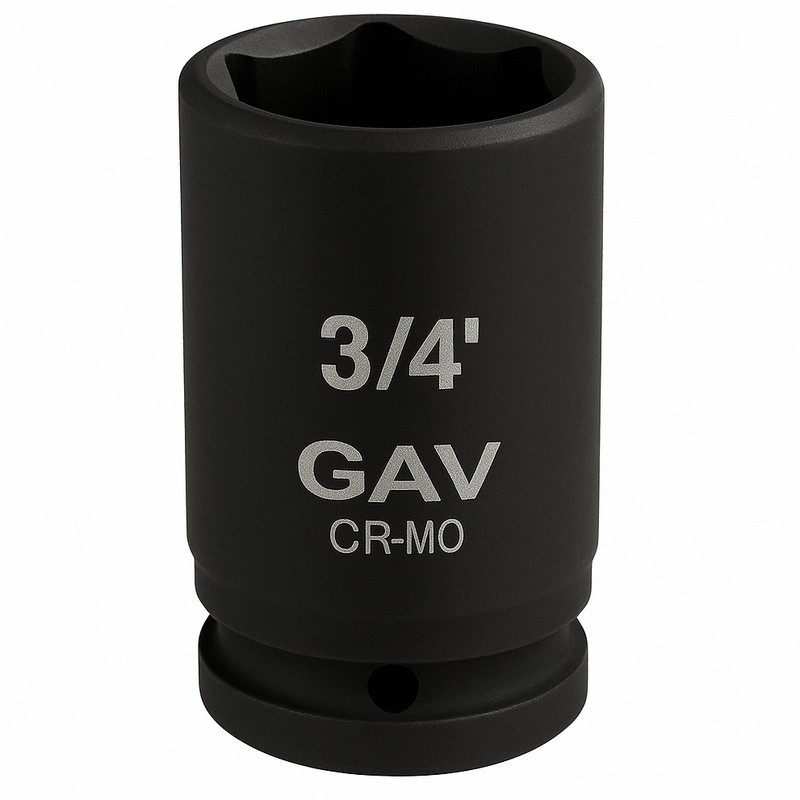 GAV 46510029 3/4" Uzun Havalı Lokma Ağır İş Altıköşe 29mm [H:90mm]