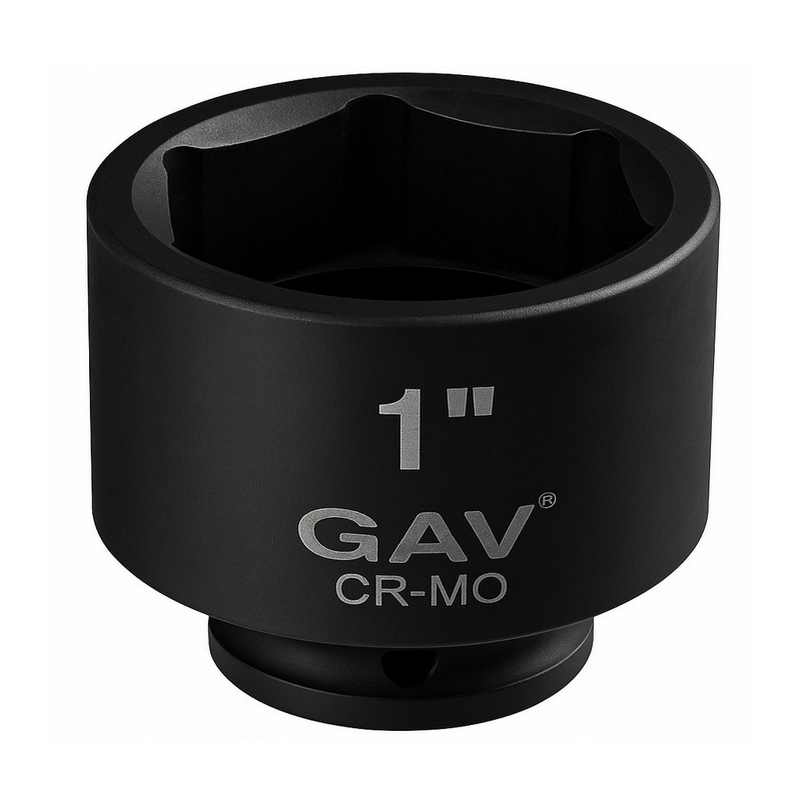 GAV 48560 1" Kısa Havalı Lokma Ağır İş Altıköşe 60mm [H:87mm]