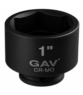 GAV 48580 1" Kısa Havalı Lokma Ağır İş Altıköşe 80mm [H:95mm]