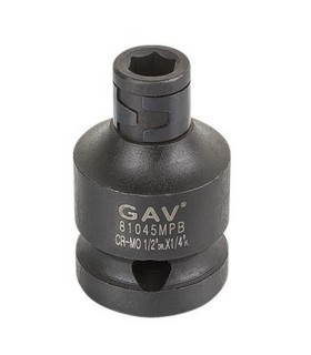 GAV 81045MPB 1/2" Havalı Lokma Bits Adaptör 38mm