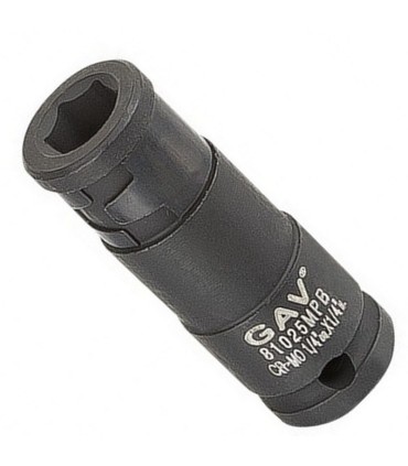 GAV 81025MPB 1/4" Havalı Lokma Bits Adaptör 35mm