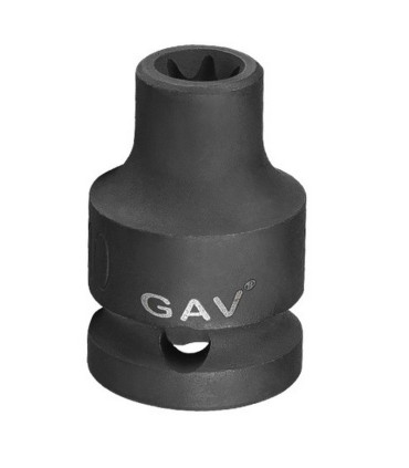GAV 44622 Ağır İş 1/2" Havalı Lokma Dişi Torx E22 38mm