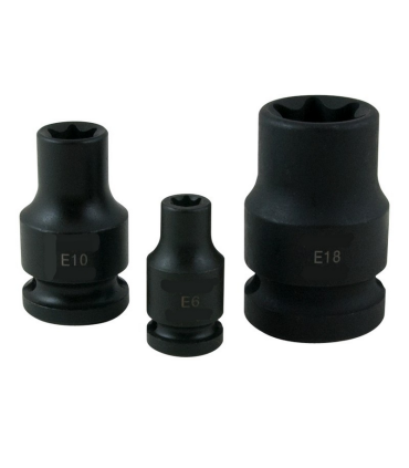 GAV 4665020 Ağır İş 3/4" Havalı Lokma Dişi Torx E20 110mm